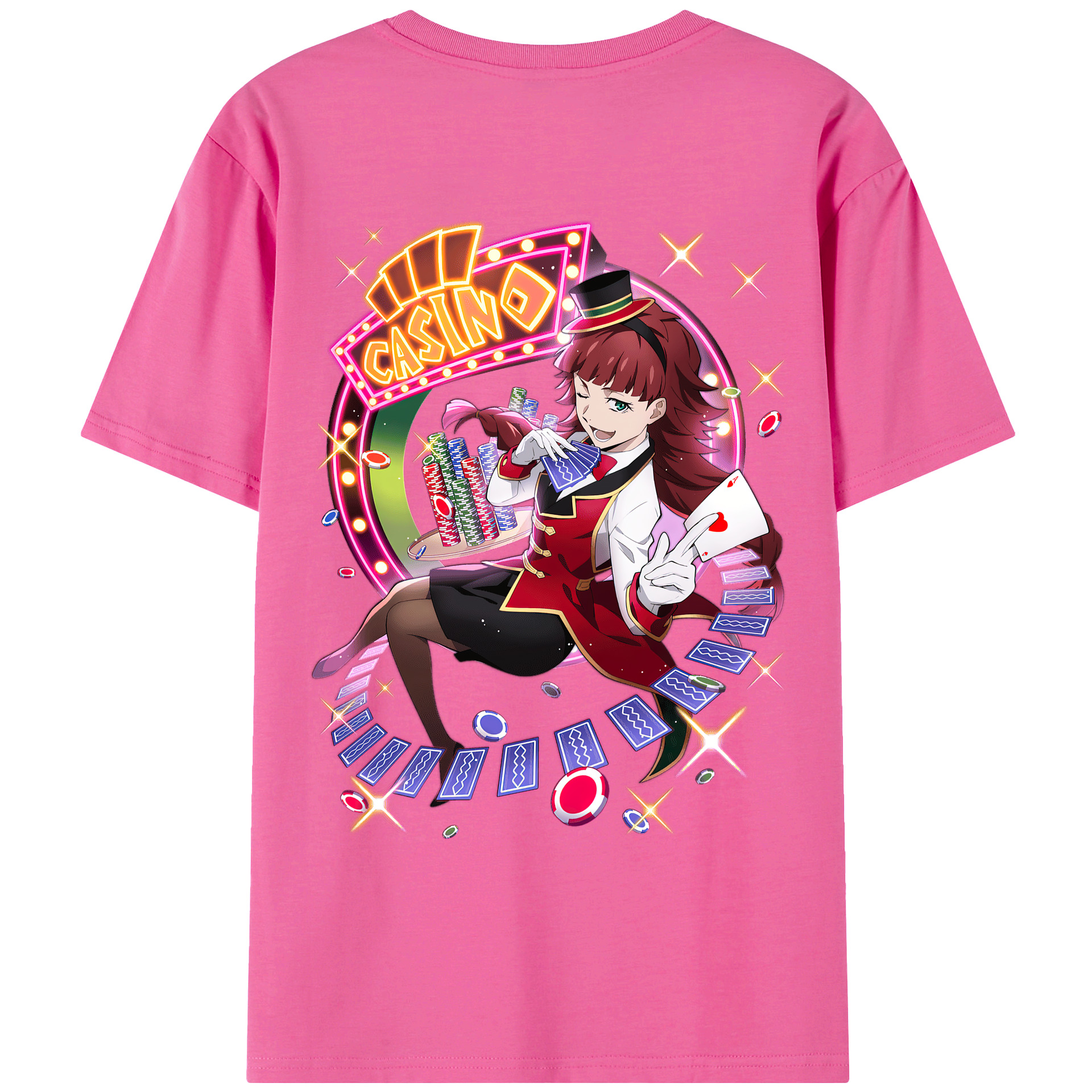 （画像用） 文豪ストレイドッグス Bungo Stray Dogs レディース半袖Tシャツ(バックプリント)